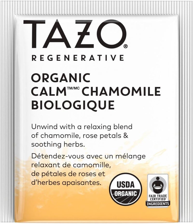 TAZO Organic Calm Chamomile Herbal Tea Bags - Image 5